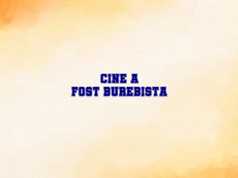 cine a fost burebista
