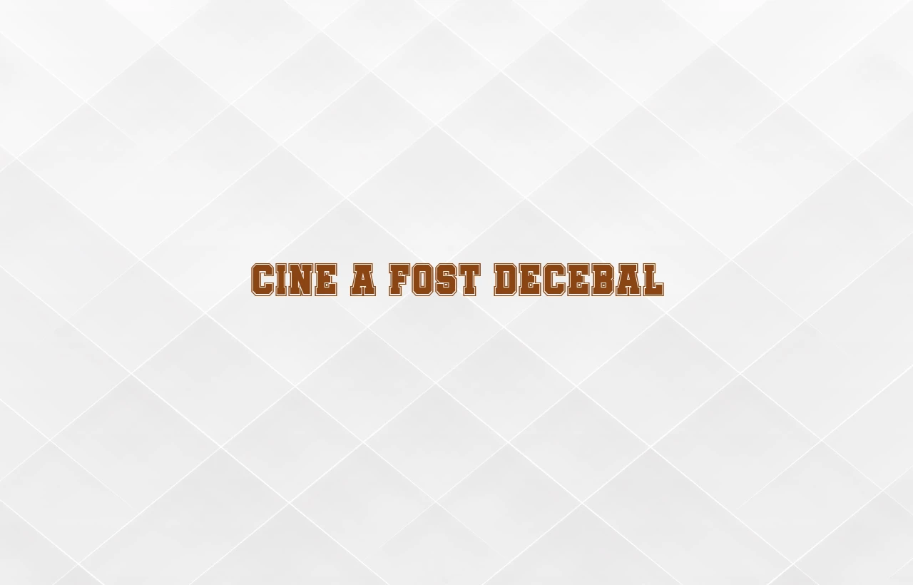 cine a fost decebal
