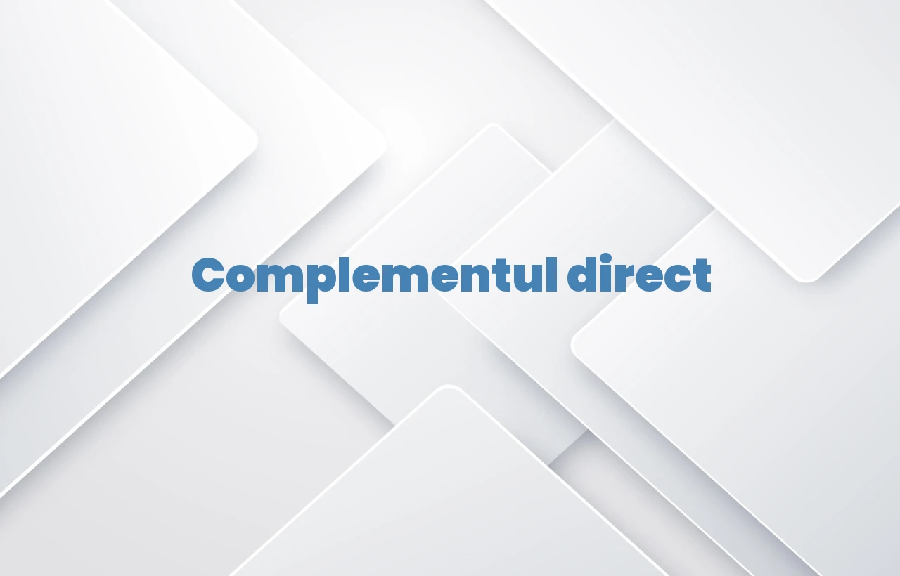 complementul direct