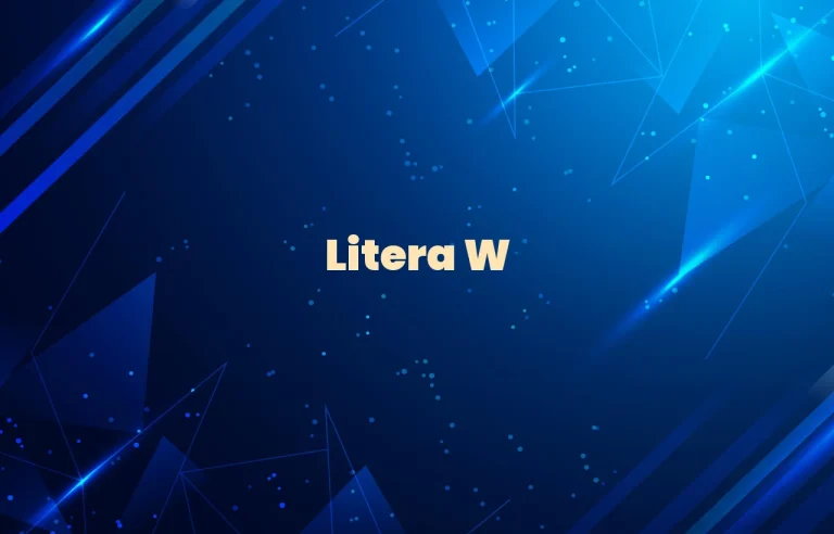 litera w