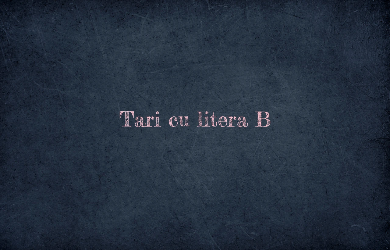 tari cu litera b